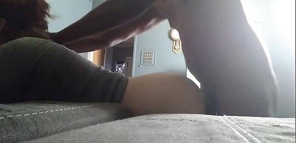  White pawg fucked from the back.